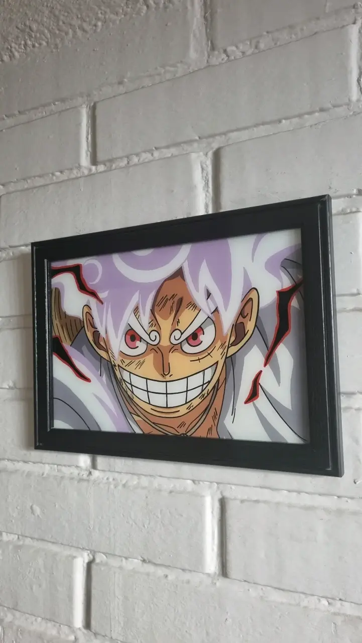 Viddrio pintado anime 30x20 cms - 1