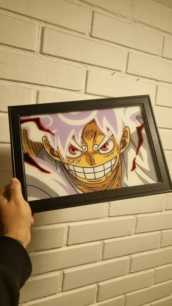 Viddrio pintado anime 30x20 cms - 2