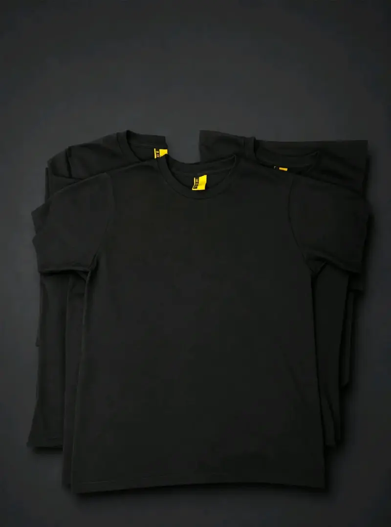 poleras negras básicas - 1