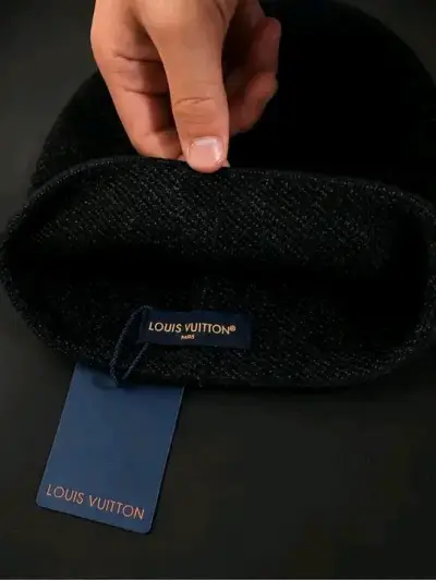 Gorro negro Louis Vuitton - miniatura 2