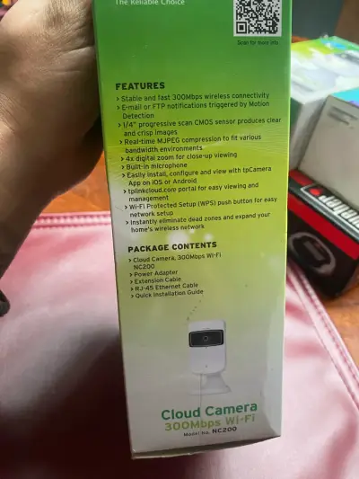 Cámara de seguridad TP-Link Cloud 300Mbps Wi-Fi - miniatura 4