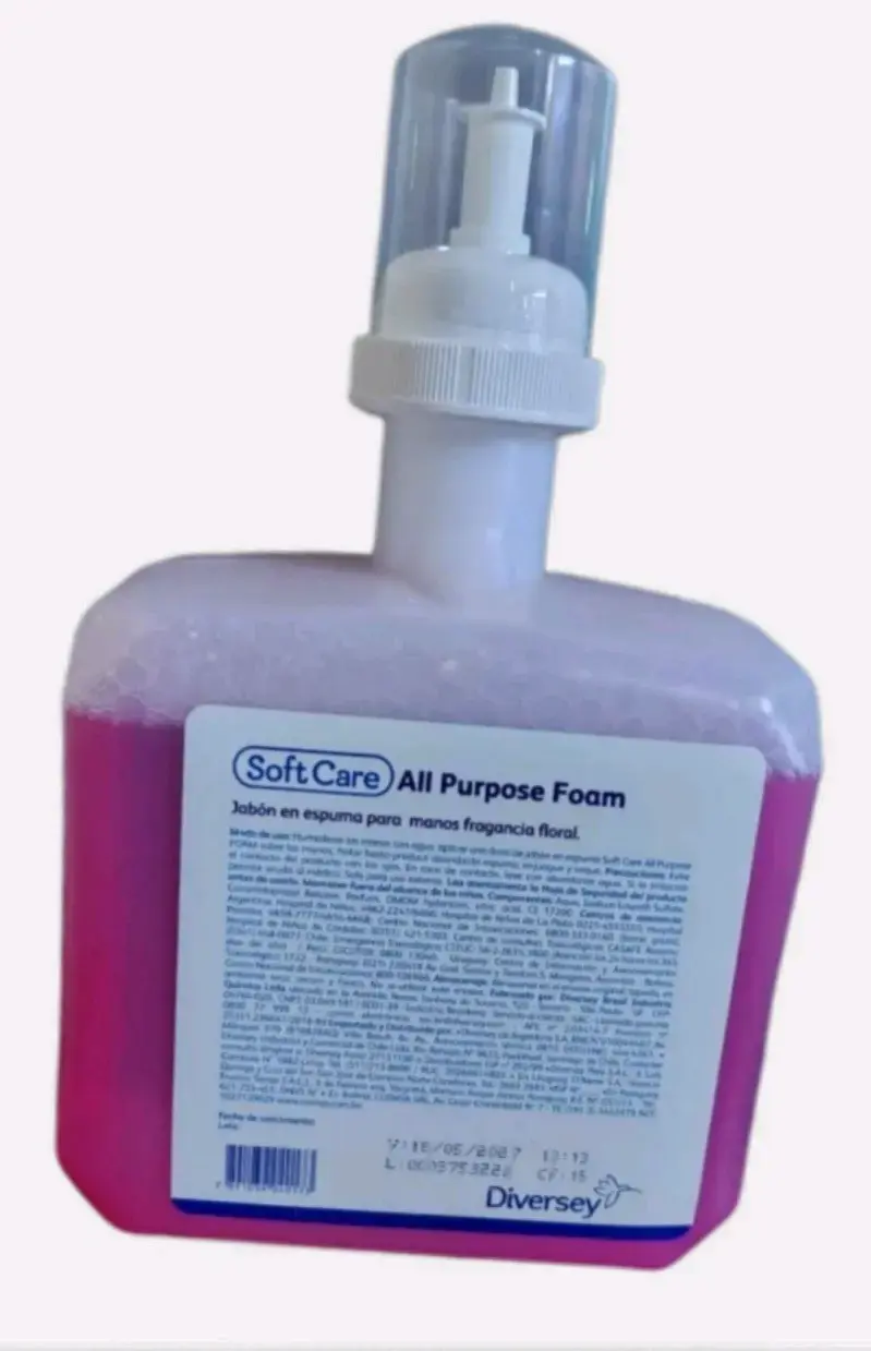 Jabón en espuma Soft Care floral