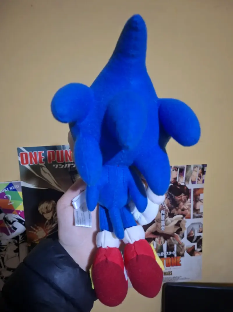 Peluche Sonic clasico original - 2