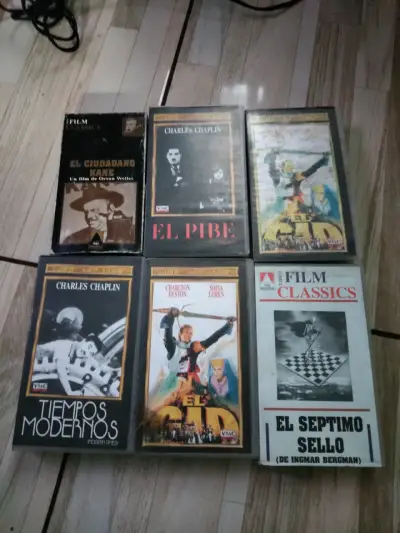 Colección de películas clásicas en VHS - miniatura 1