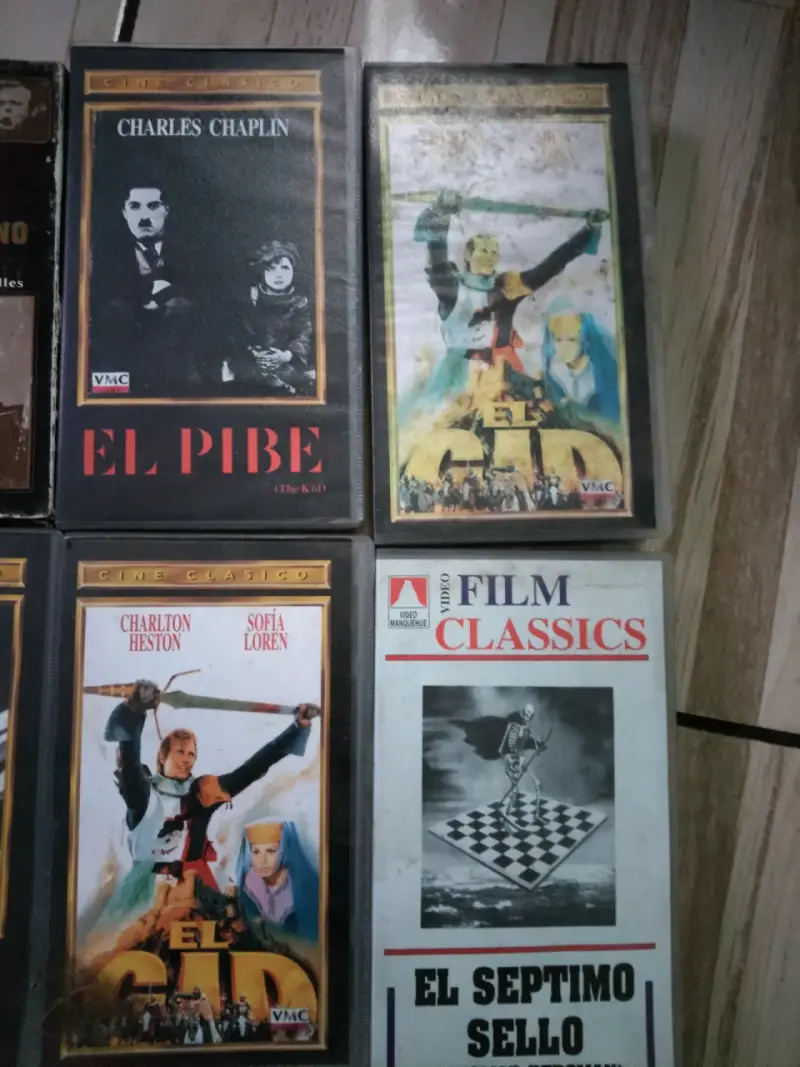 Colección de películas clásicas en VHS - 3