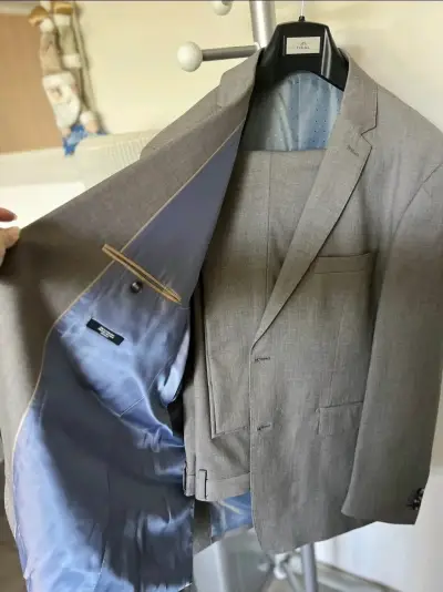 Terno gris elegante para hombre Trial - miniatura 2