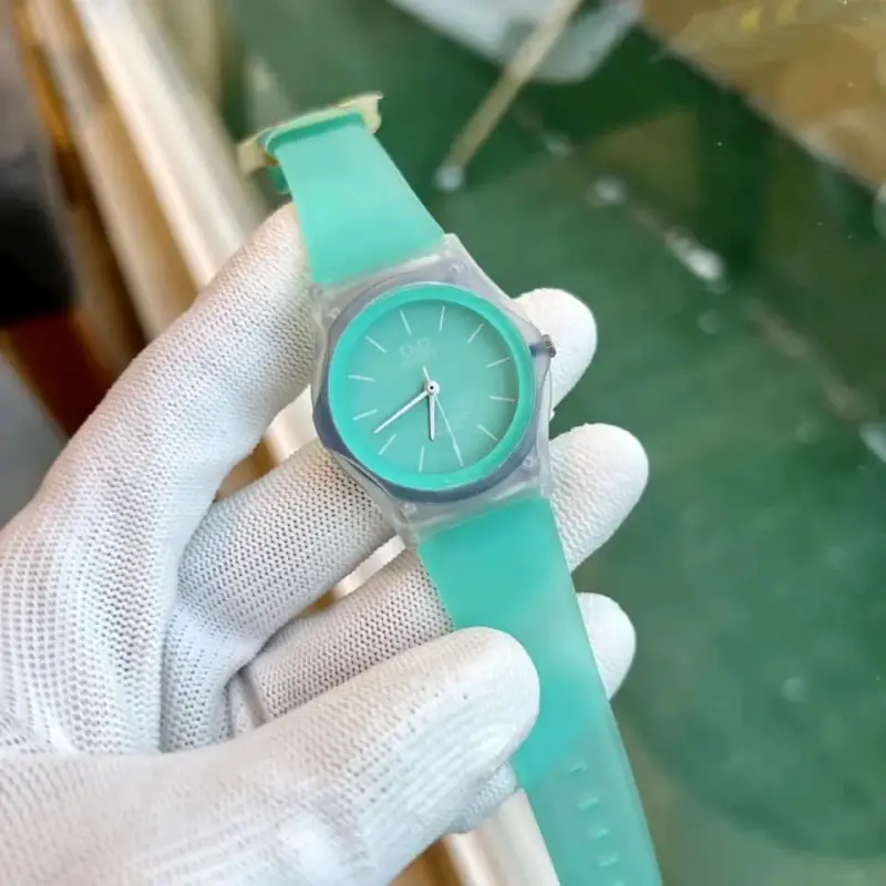 Reloj Q&Q VQ04J006Y turquesa resistente al agua - 3