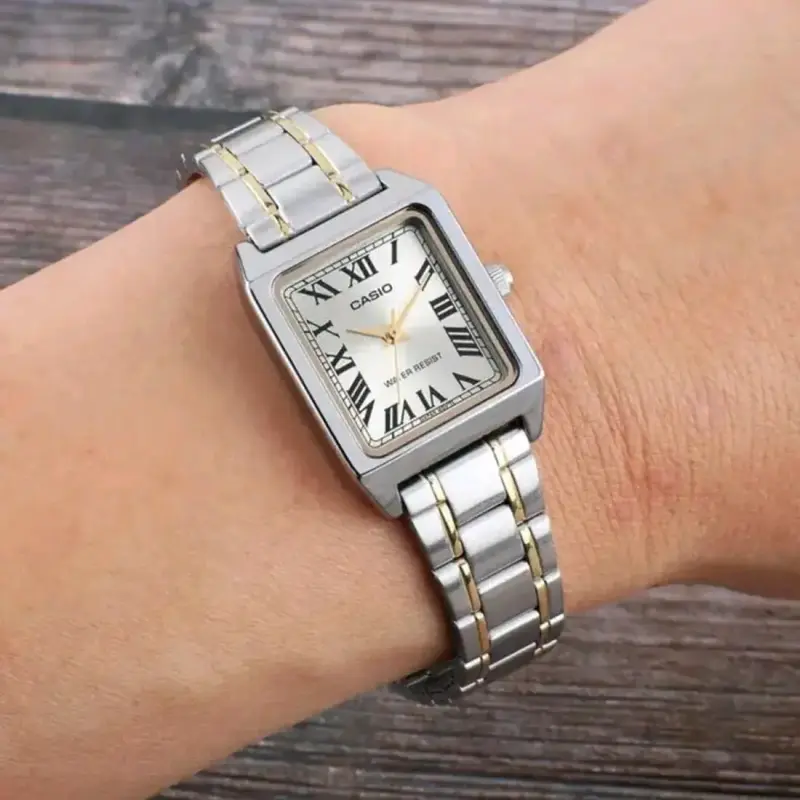 Reloj análogo Casio LTP-V007SG-9B clásico - 2