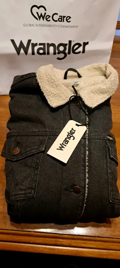 Chaqueta de mezclilla Wrangler con forro - miniatura 1