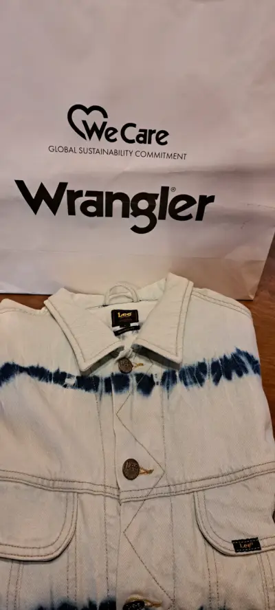 Chaqueta de mezclilla Lee con diseño  tie-dye - miniatura 5
