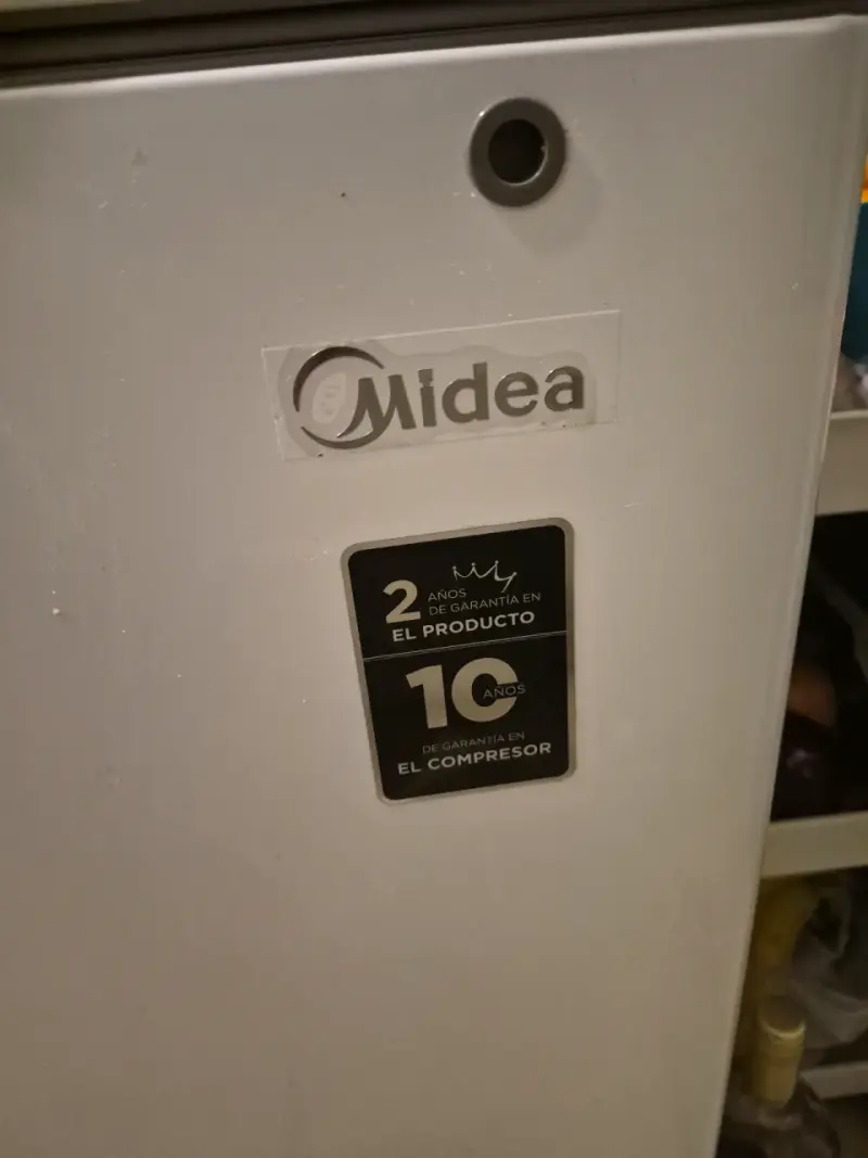 Congelador Midea compacto blanco - 3