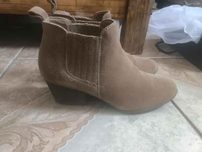 Botas de montaña beige con forro térmico - 6