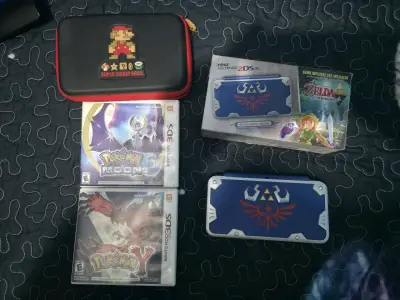 Consola Nintendo 2DS XL Zelda Edition con juegos Pokémon - miniatura 6