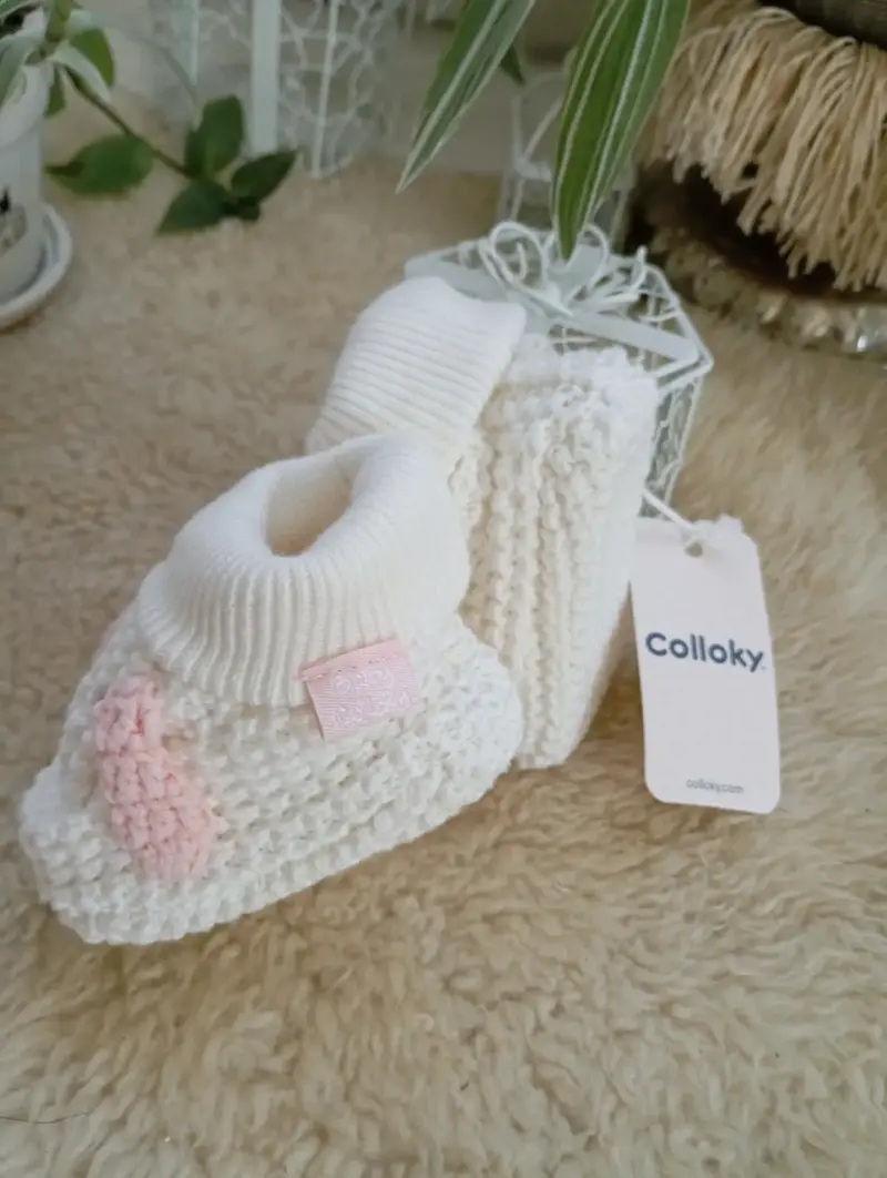 Zapatitos de bebé 100% algodón 0-3 meses - 5