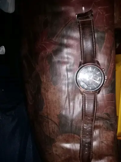Reloj Fossil fs4813 de cuero marrón clásico - miniatura 4
