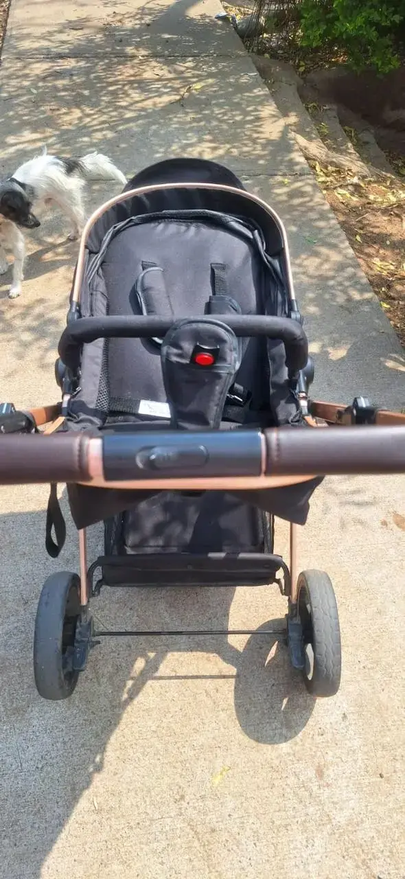 Coche de bebé con silla de auto, marca Bebesit - 3