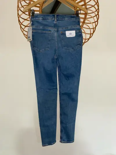 Jeans de maternidad azul elástico H&M - miniatura 3