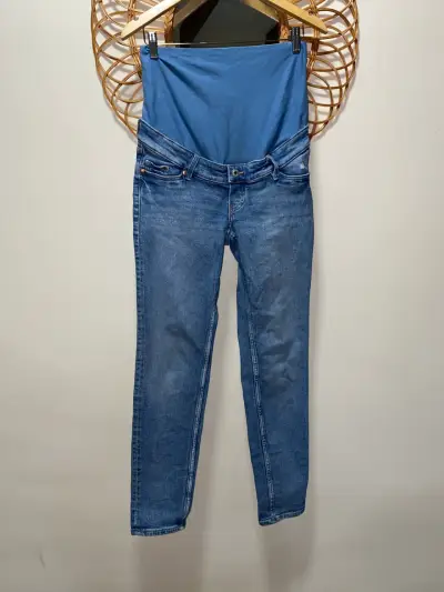 Jeans maternales azul denim talla 38/40 - miniatura 2