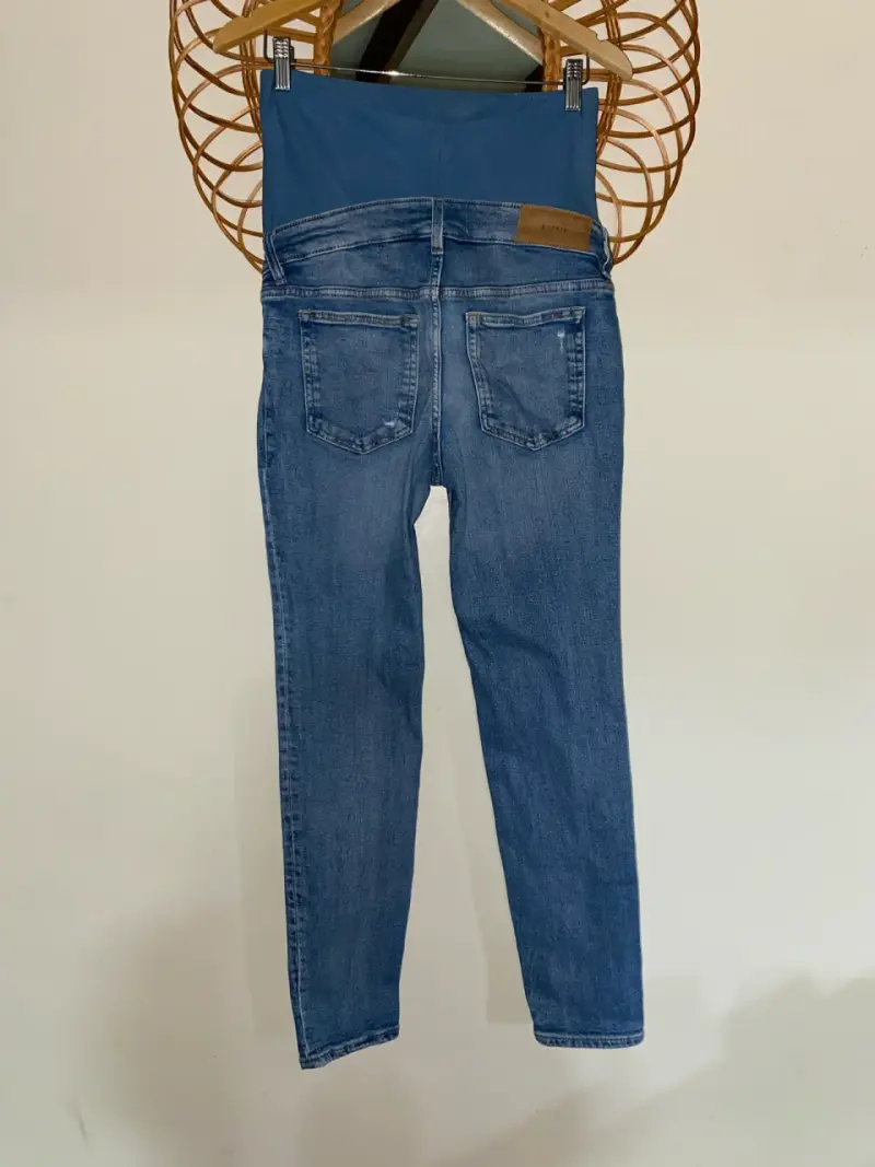 Jeans maternales azul denim talla 38/40 - 3