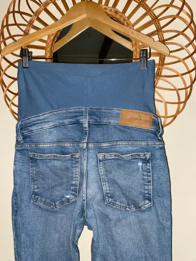 Jeans maternales azul denim talla 38/40 - miniatura 4