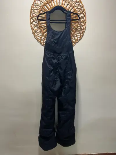 Traje  de nieve negro impermeable - miniatura 2
