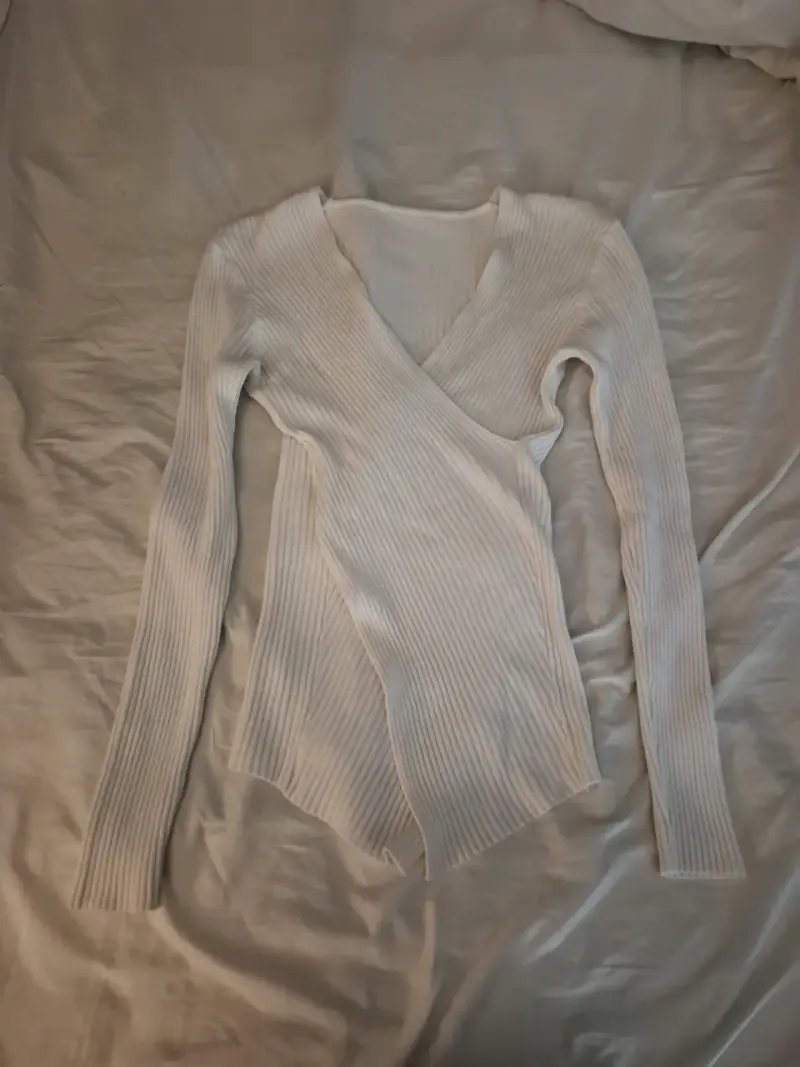 Polera cruzada talla M - 2