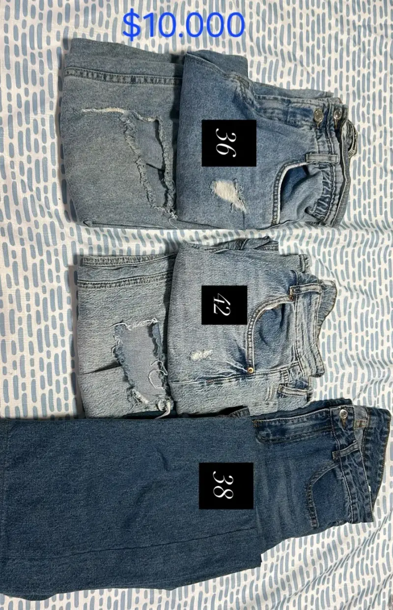 Lote de distintas ropa para mujer en varias tallas - 1