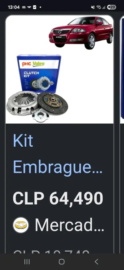 Kit de embrague PHC Valeo para auto - miniatura 1