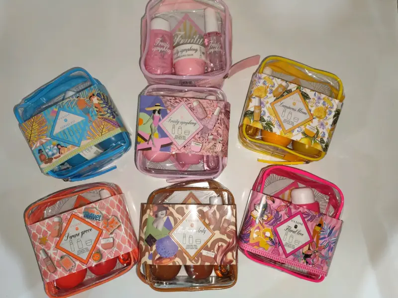 Set de viaje de cuidado personal V.V Love (6 und)