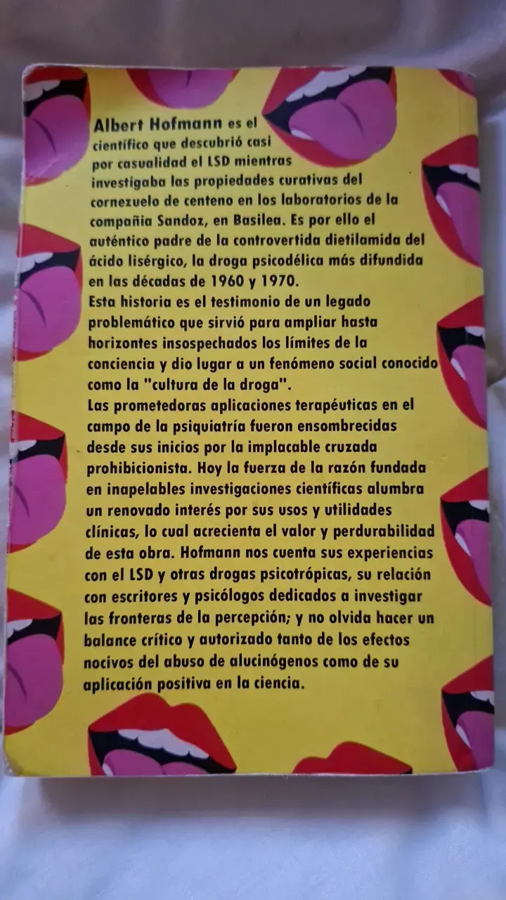 Libro 'LSD' de Albert Hofmann - 2