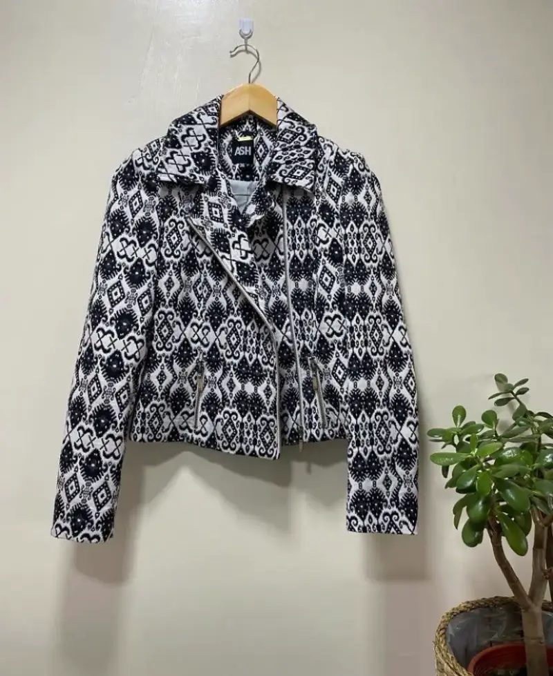 Chaqueta estampada ASH en blanco y negro - 1