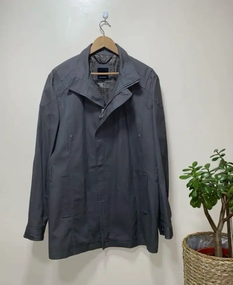 Abrigo gris para hombre  Pacco Rabanne XL - 1
