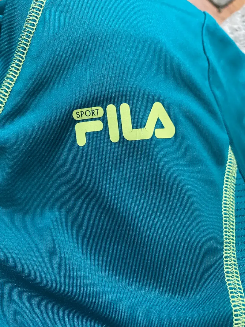 Polera deportiva Fila azul para mujer - 2