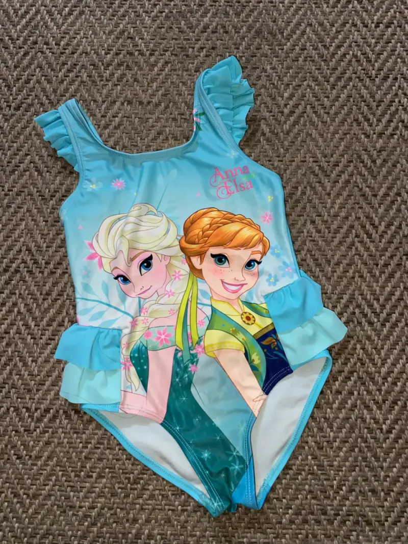 Traje de baño infantil Frozen Elsa y Anna - 1
