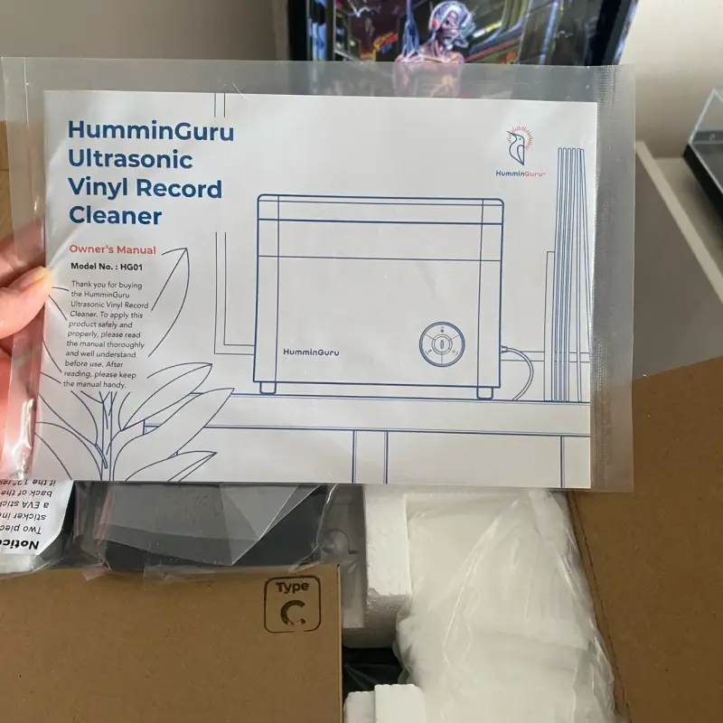 Limpiador ultrasónico de vinilos HumminGuru - 4