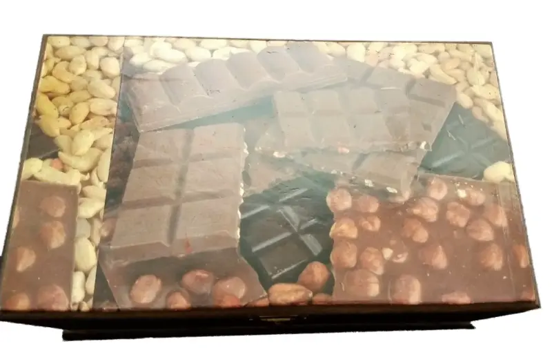 Caja Para Guardar Chocolates o Costurero - 5
