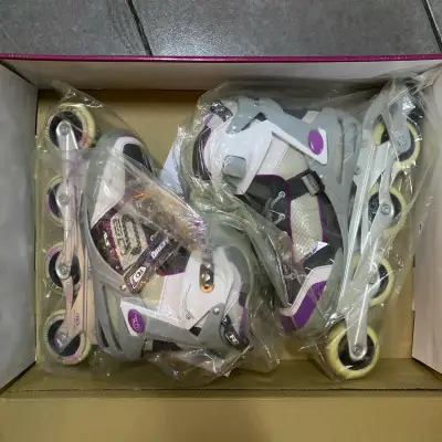 Patines en línea Rollerblade morados - miniatura 1