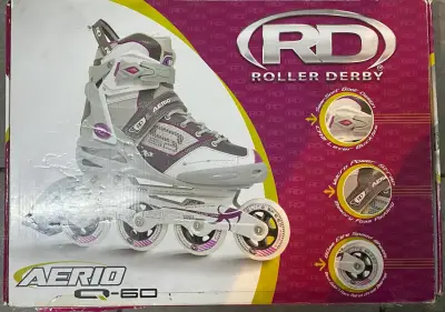 Patines en línea Rollerblade morados - miniatura 2