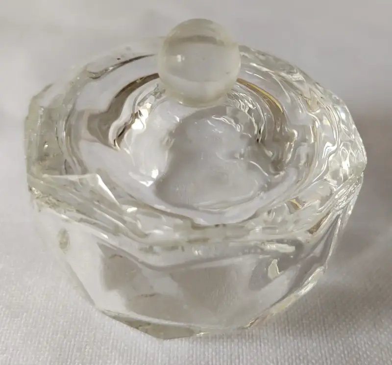 Set de joyeritos de vidrio con tapa - 4