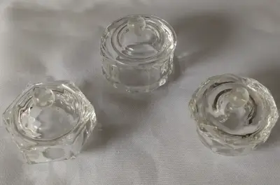 Set de joyeritos de vidrio con tapa - miniatura 5