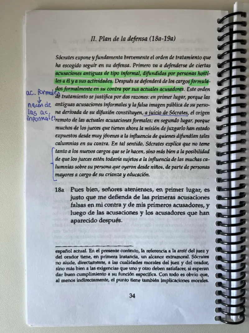 Apología de Sócrates edición universitaria - 3