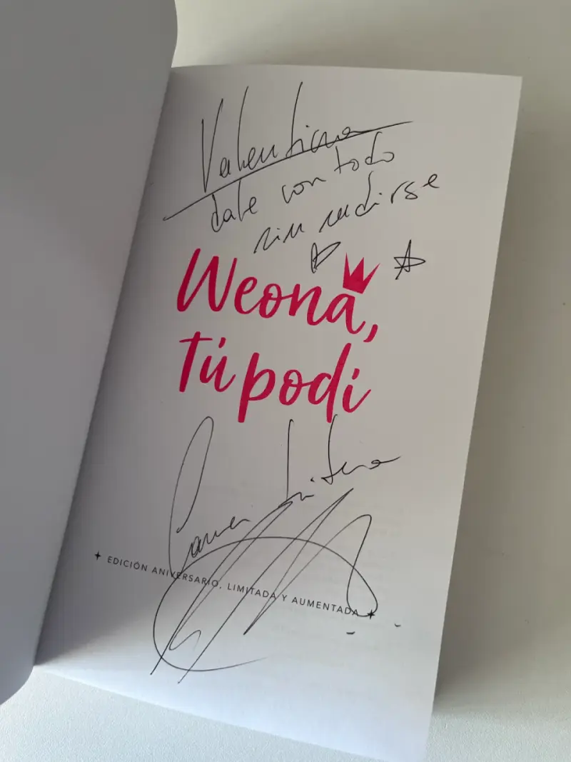 Libro 'Weona, tú podí' de Carmen Castillo - 3