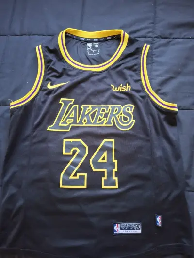 Camiseta NBA Lakers Kobe Bryant negra - miniatura 1