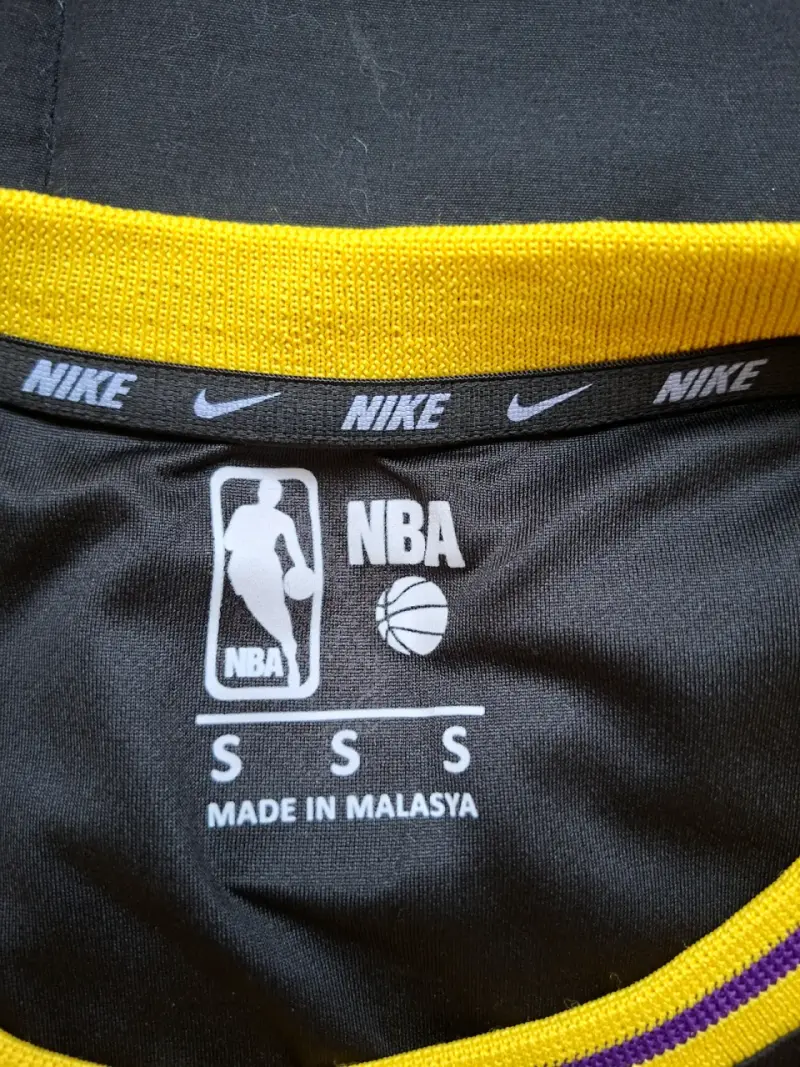 Camiseta NBA Lakers Kobe Bryant negra - 2