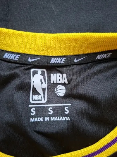 Camiseta NBA Lakers Kobe Bryant negra - miniatura 2
