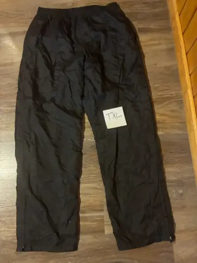 Pantalones impermeables negros talla XL - miniatura 1