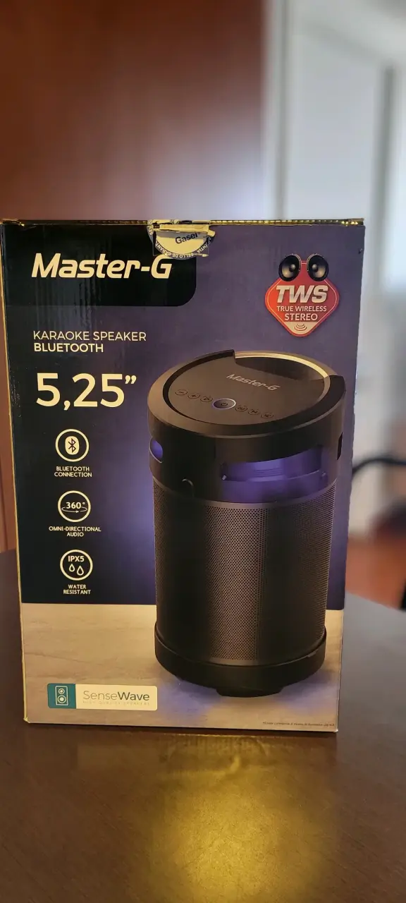 Parlante Bluetooth Master-G 5.25'' TWS - 2