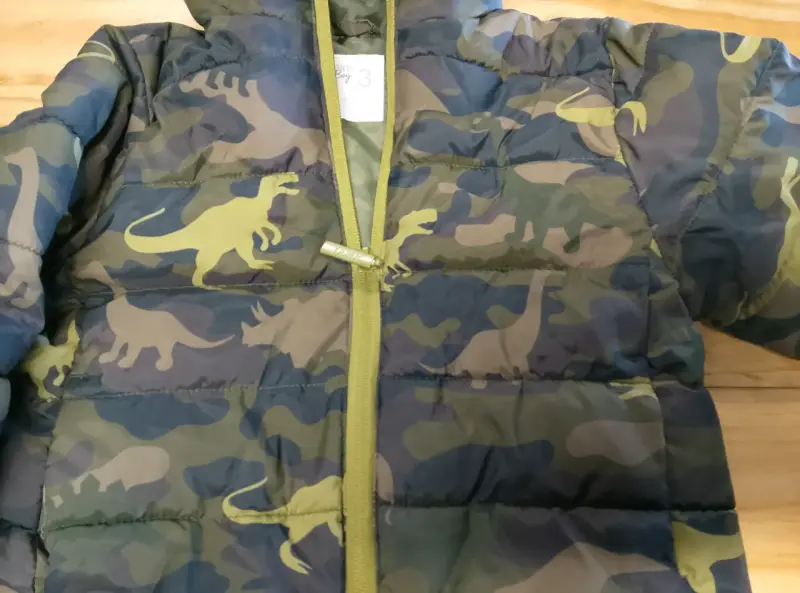 Parka camuflada para niño Yamp talla 3 - 2