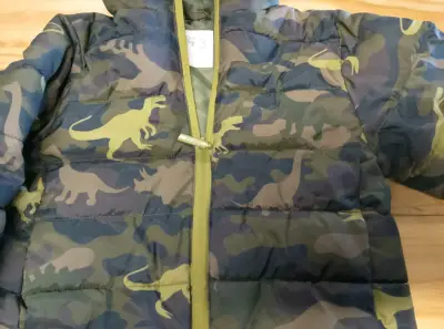 Parka camuflada para niño Yamp talla 3 - miniatura 2