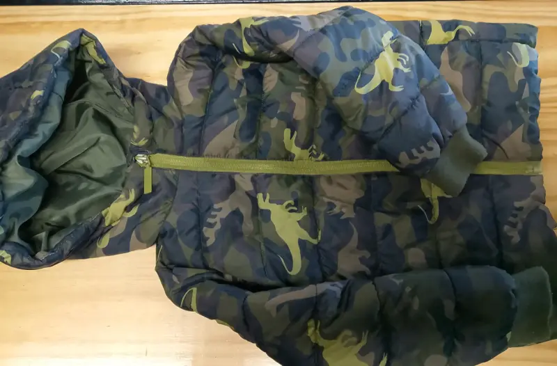 Parka camuflada para niño Yamp talla 3 - 5